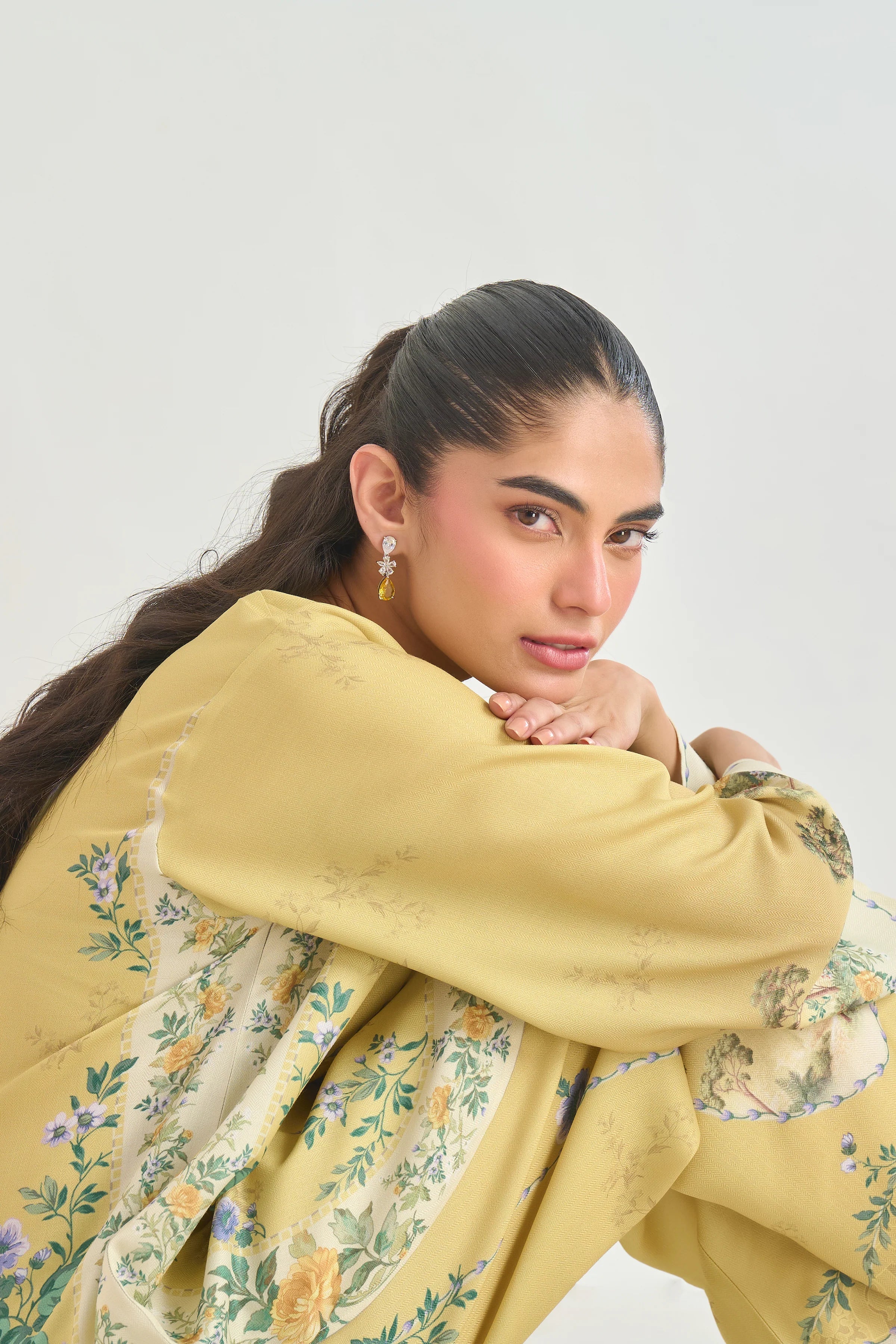Floral Print 2-Piece Suit for Women – KC-00134