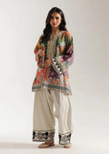 White Floral Print 2-Piece Suit for Women – KC-00108