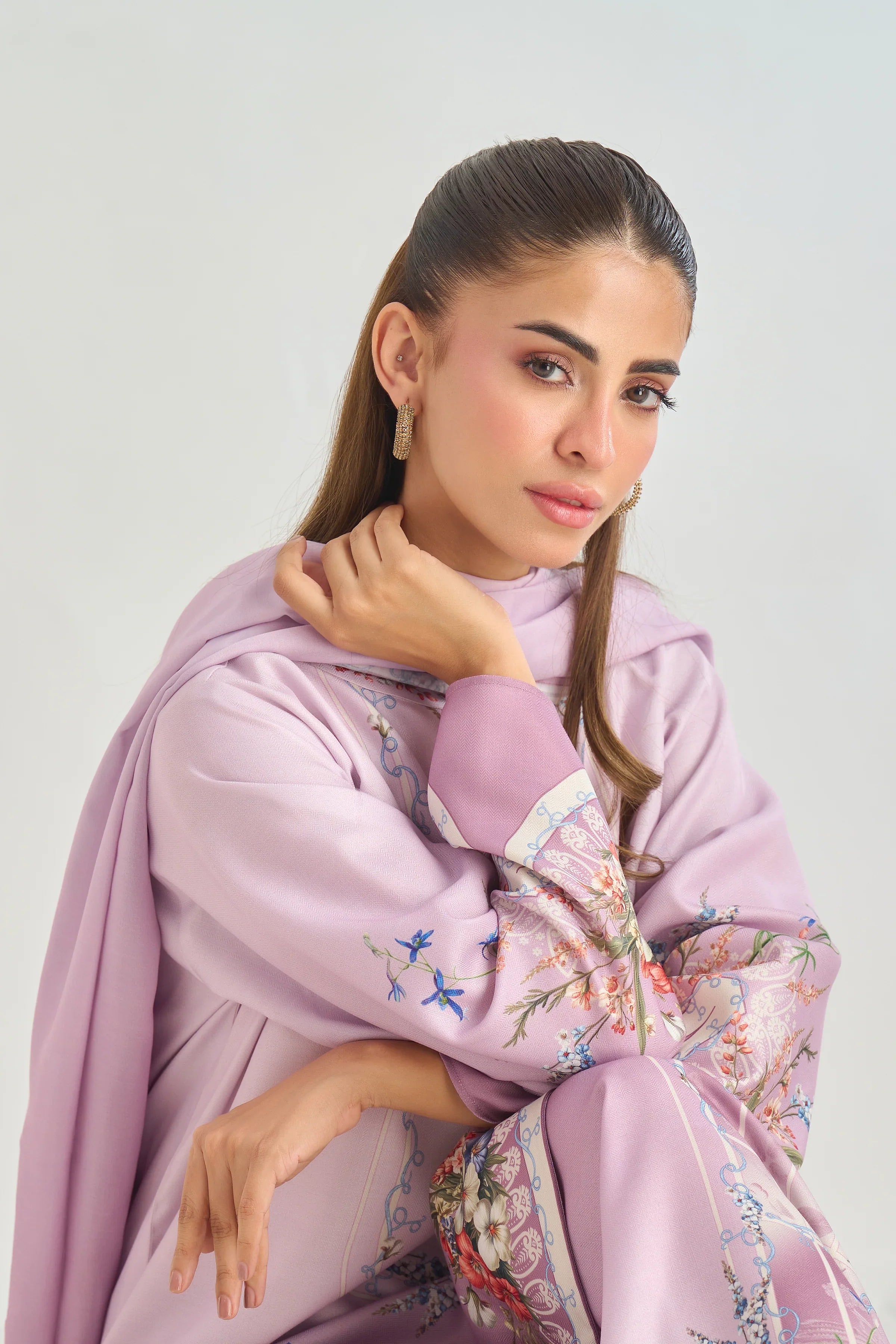 Floral Print 2-Piece Suit for Women – KC-00133