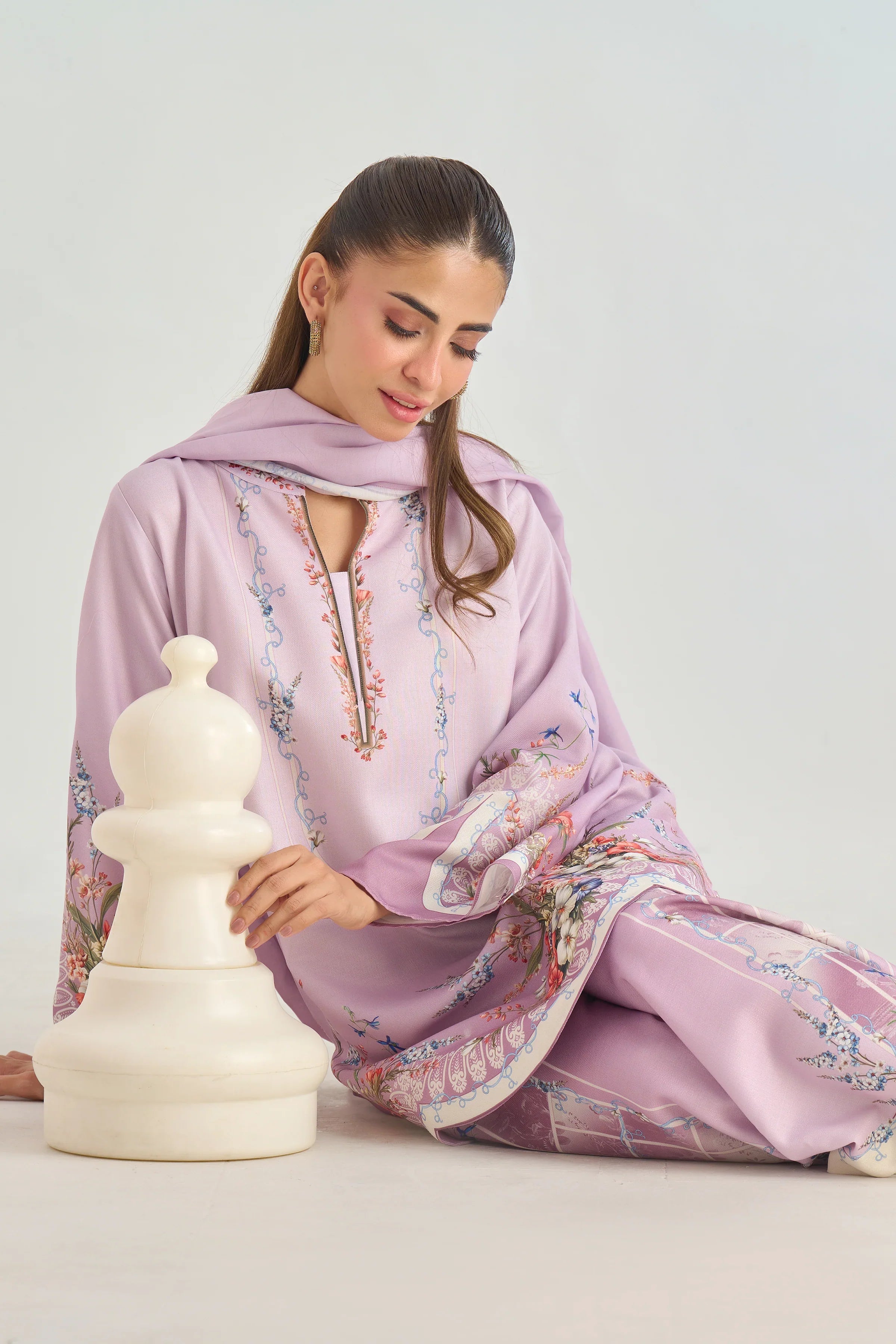 Floral Print 2-Piece Suit for Women – KC-00133