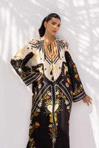 Geometric Print Long Shirt Suit for Women – KC003