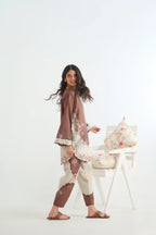 Floral Print 2-Piece Suit for Women – KC-00135