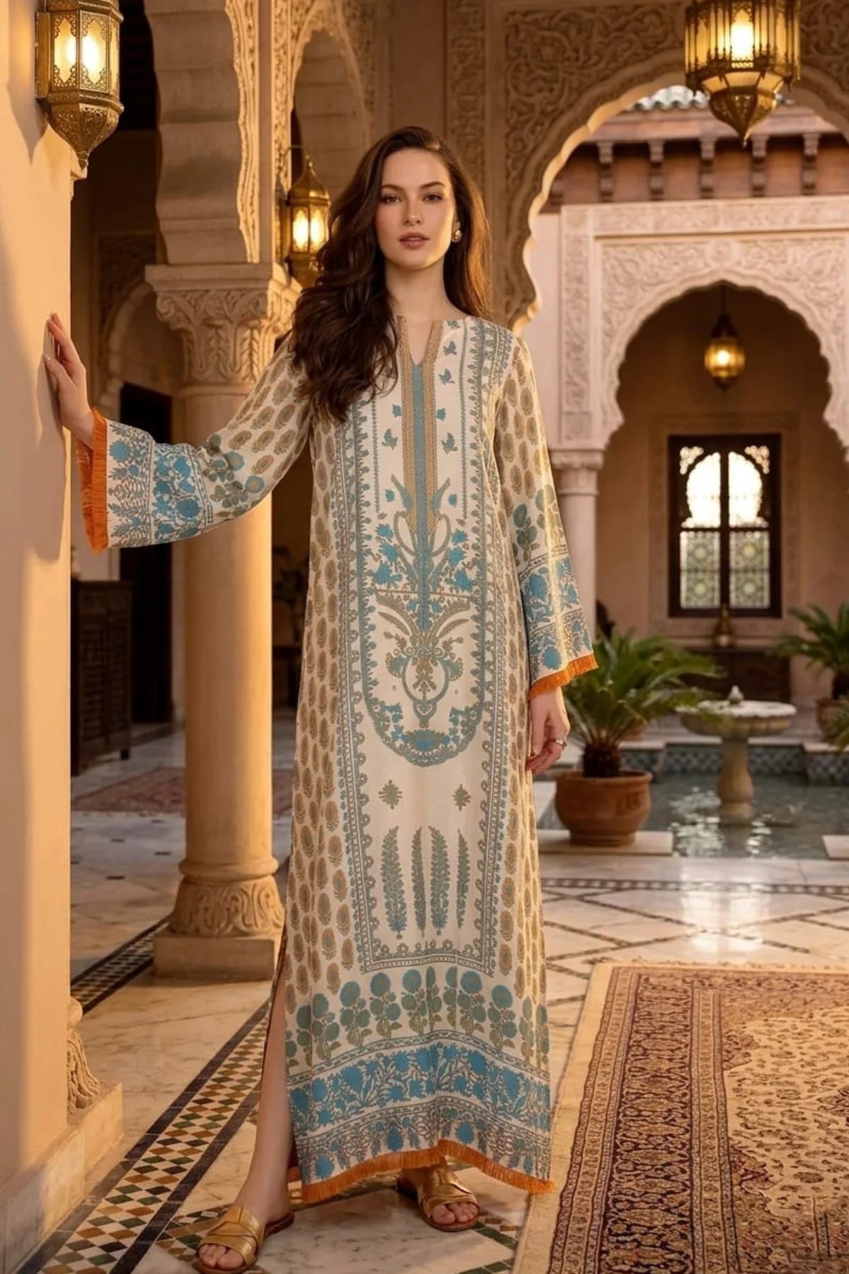 Floral Print 2-Piece Suit for Women – KC-00119