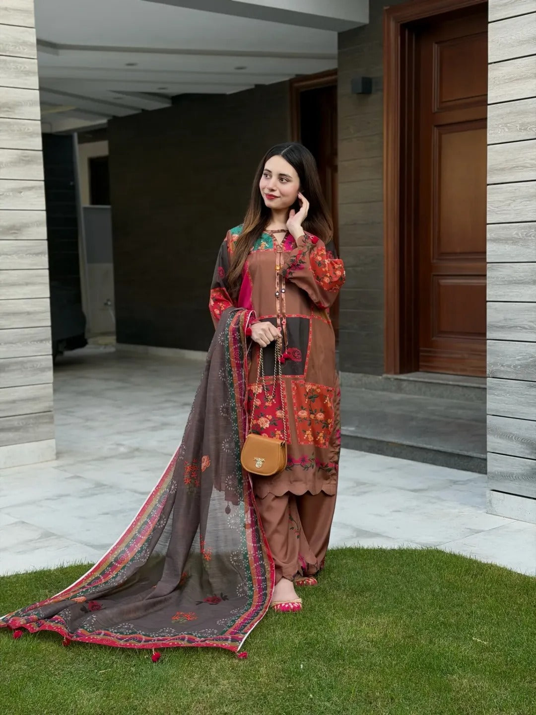 Floral Print 2-Piece Suit for Women – KC-0056