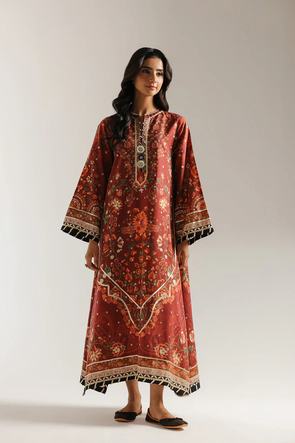 Floral Print 2-Piece Suit for Women – KC-0054