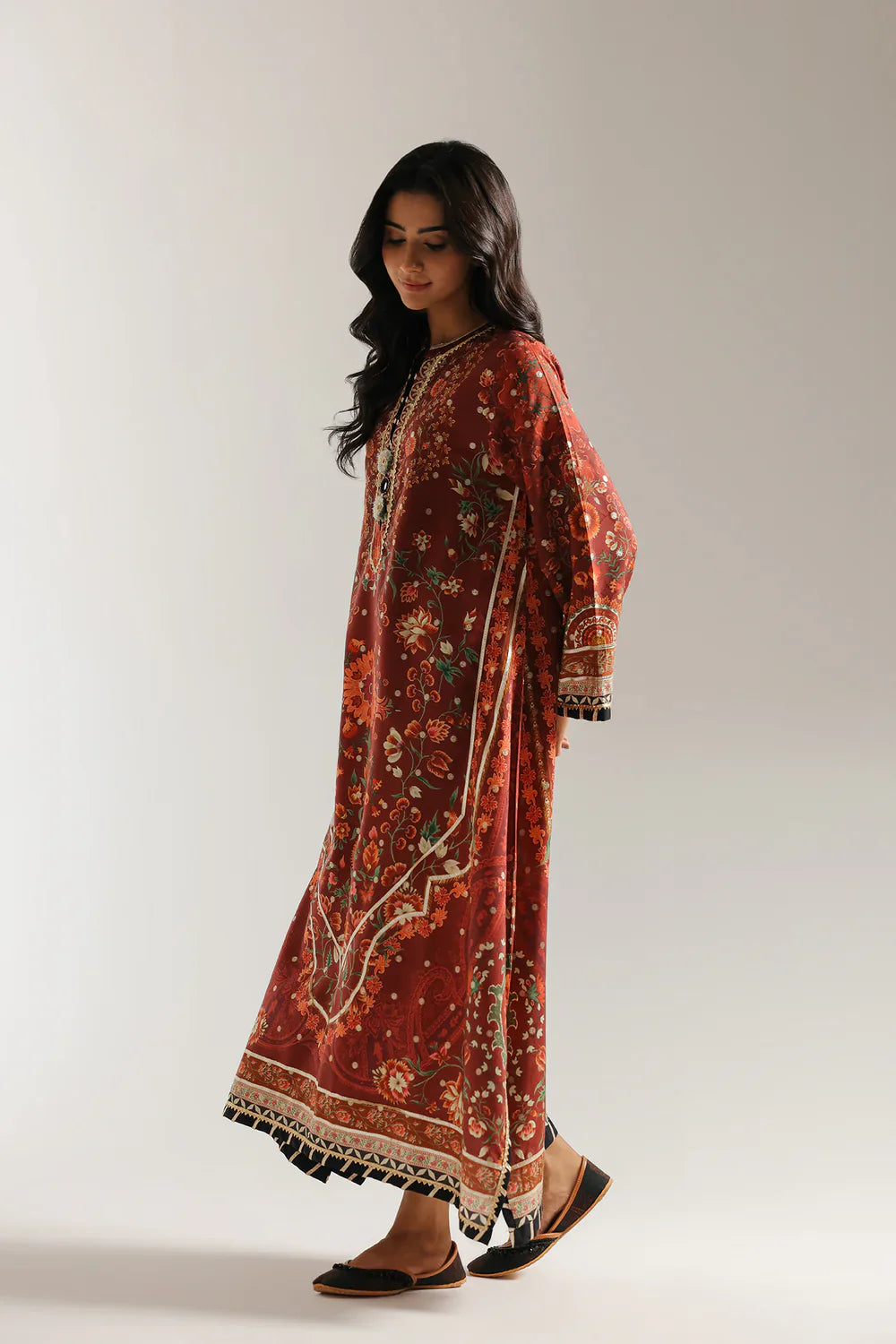 Floral Print 2-Piece Suit for Women – KC-0054