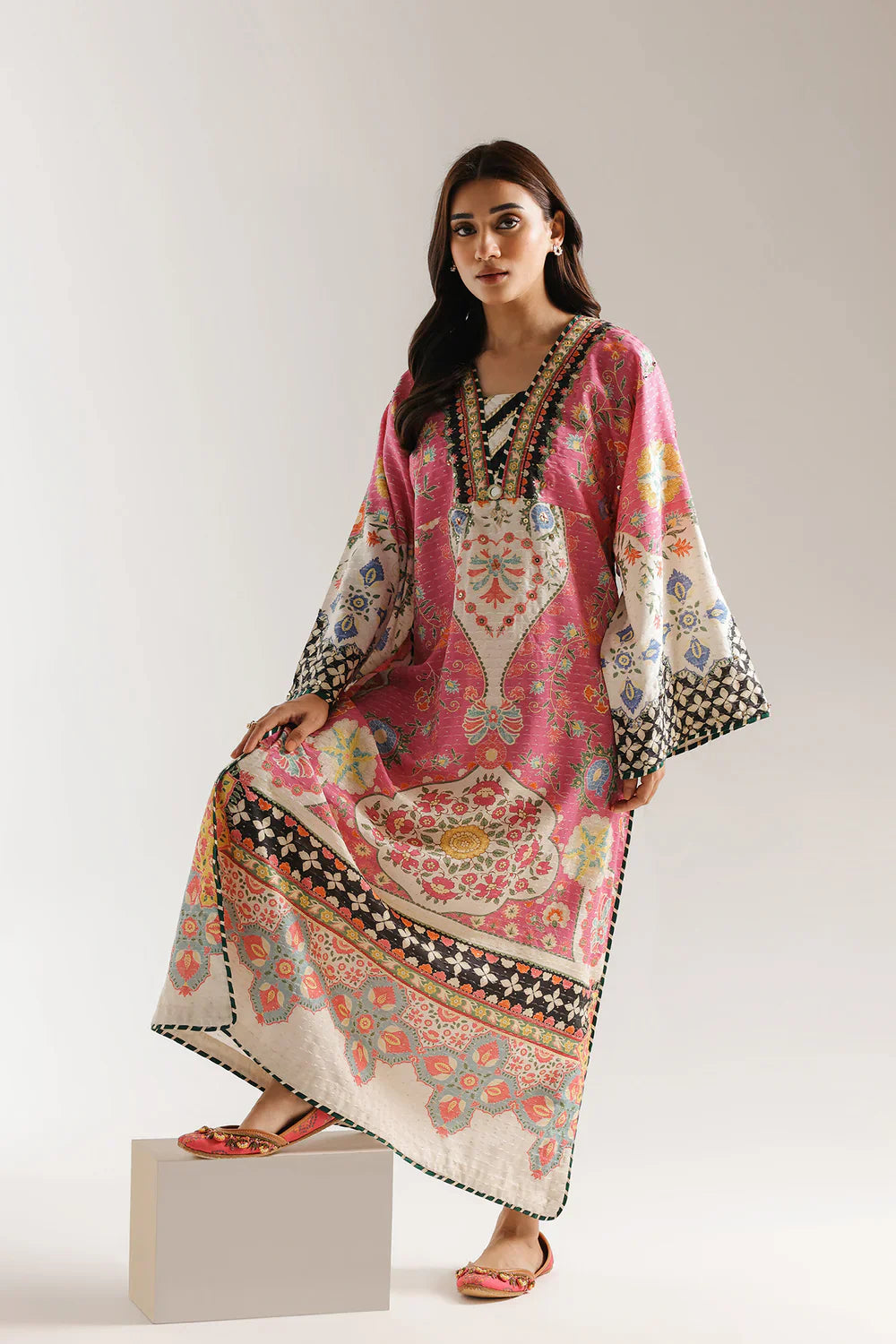 Floral Print 2-Piece Suit for Women – KC-0082