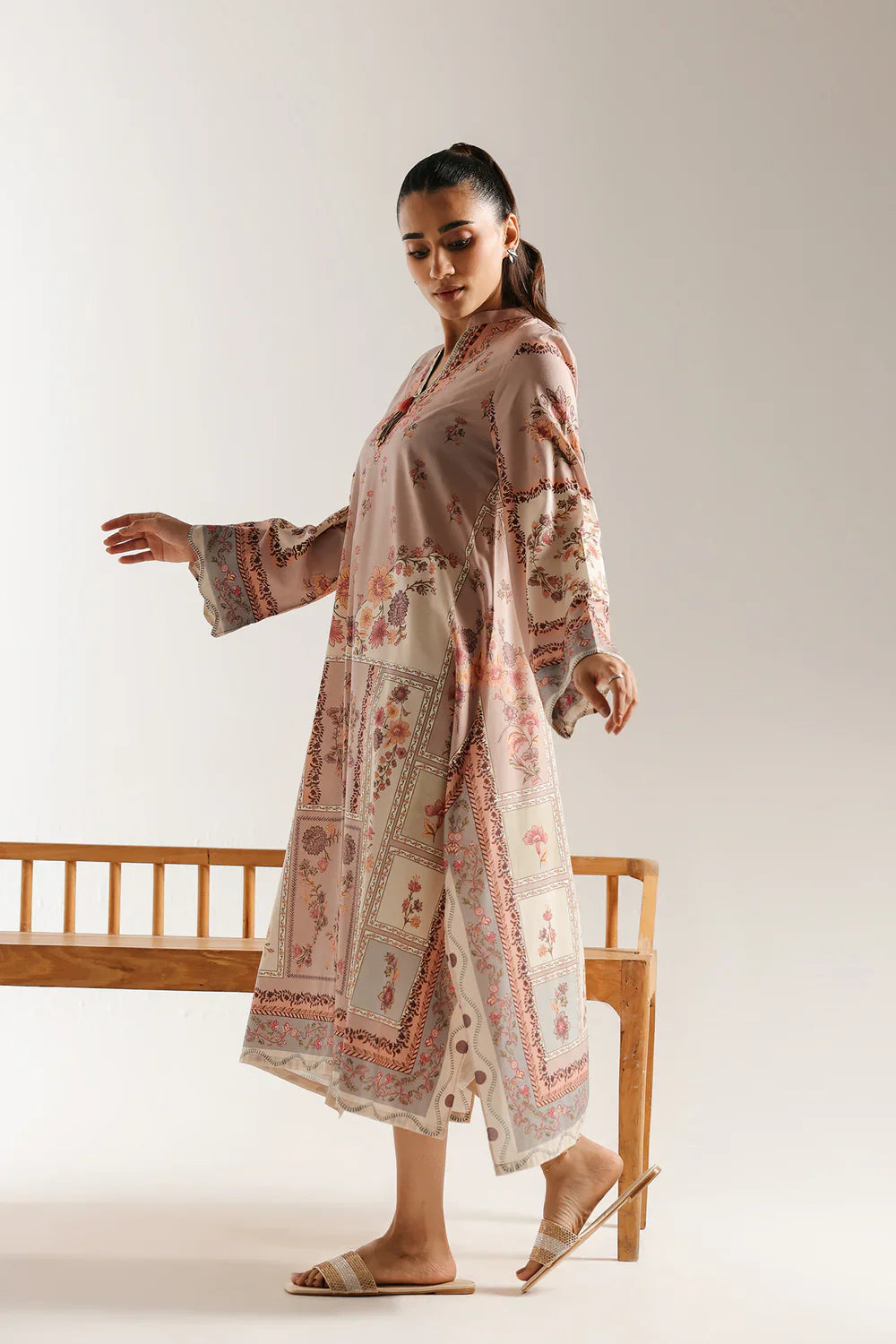 Floral Print 2-Piece Suit for Women – KC-0092