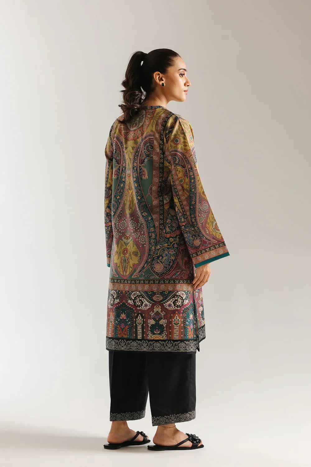 Floral Print 2-Piece Suit for Women – KC-0086