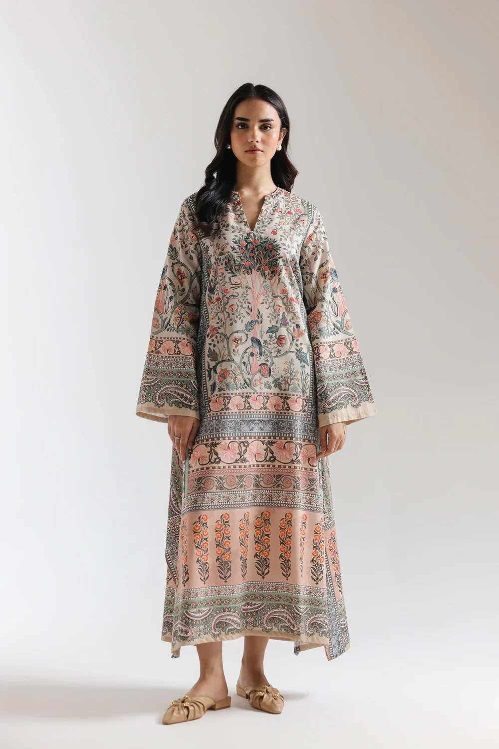 Floral Print 2-Piece Suit for Women – KC-0087