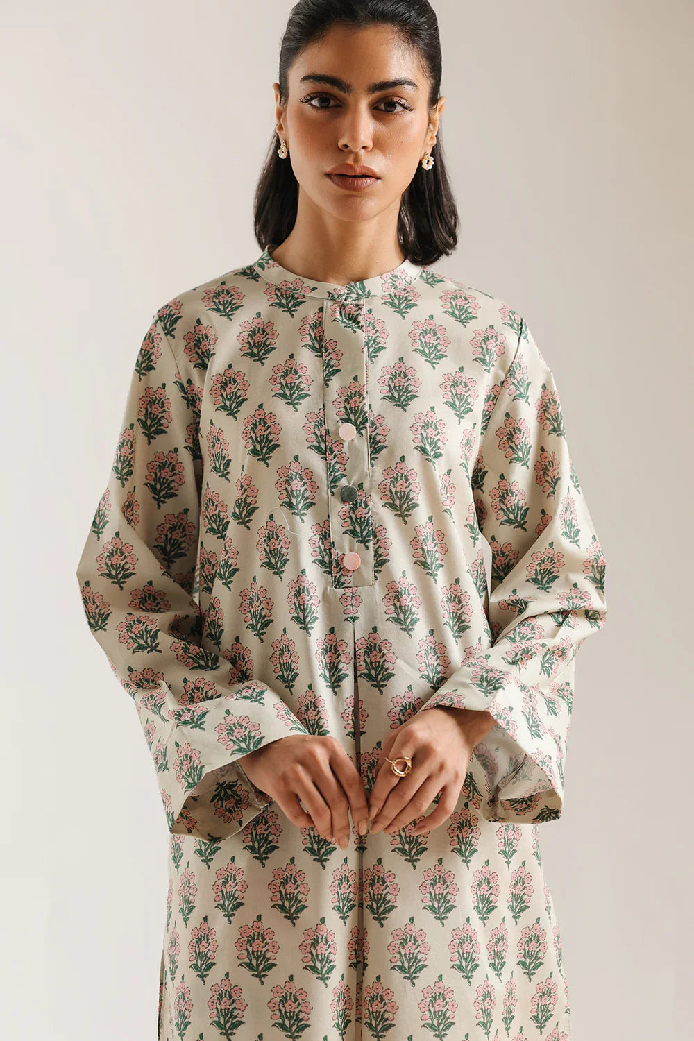 Floral Print 2-Piece Suit for Women – KC-00118