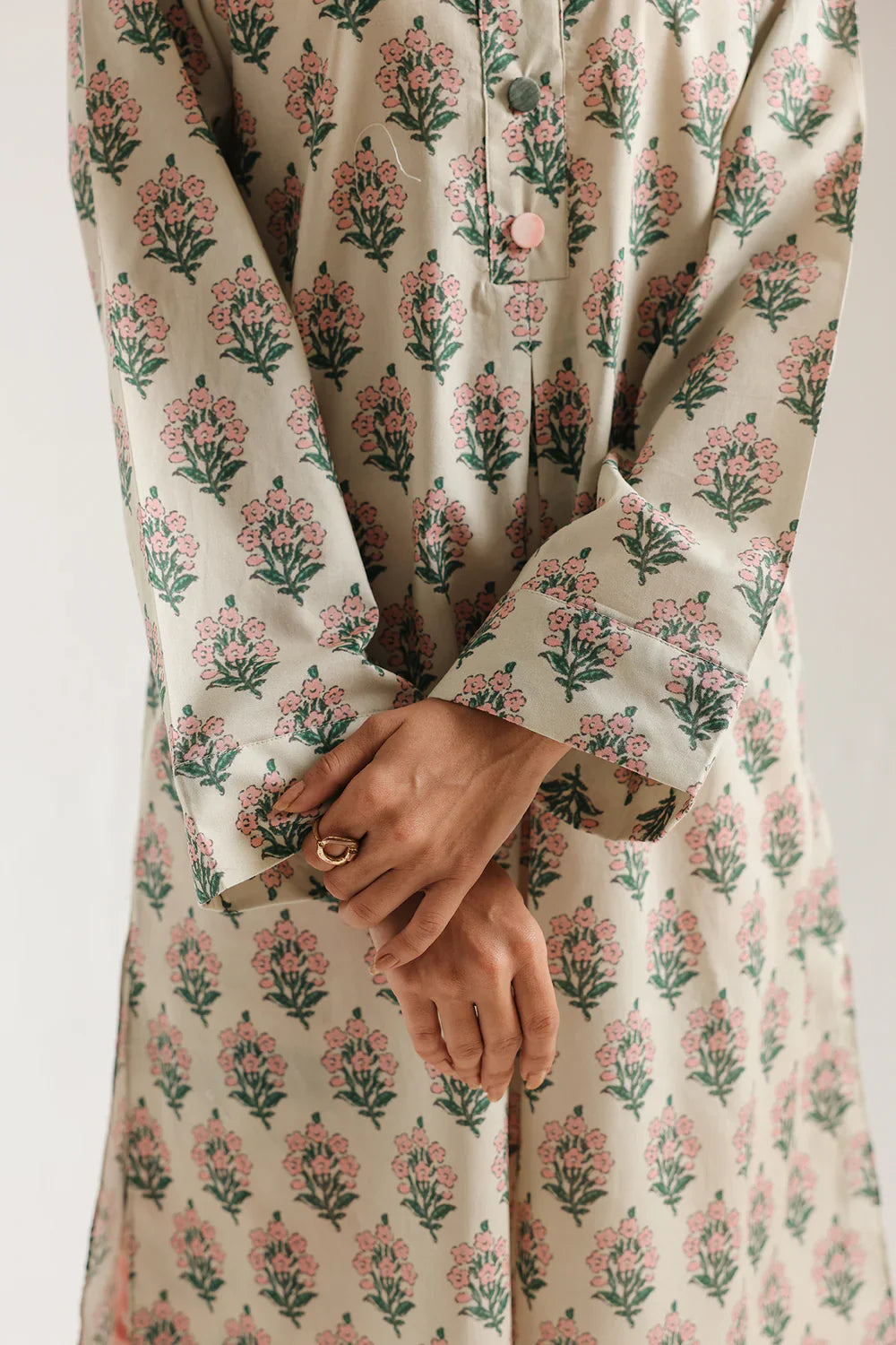 Floral Print 2-Piece Suit for Women – KC-00118