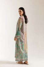 Green & Purple 2-Piece Suit for Women – KC-00117