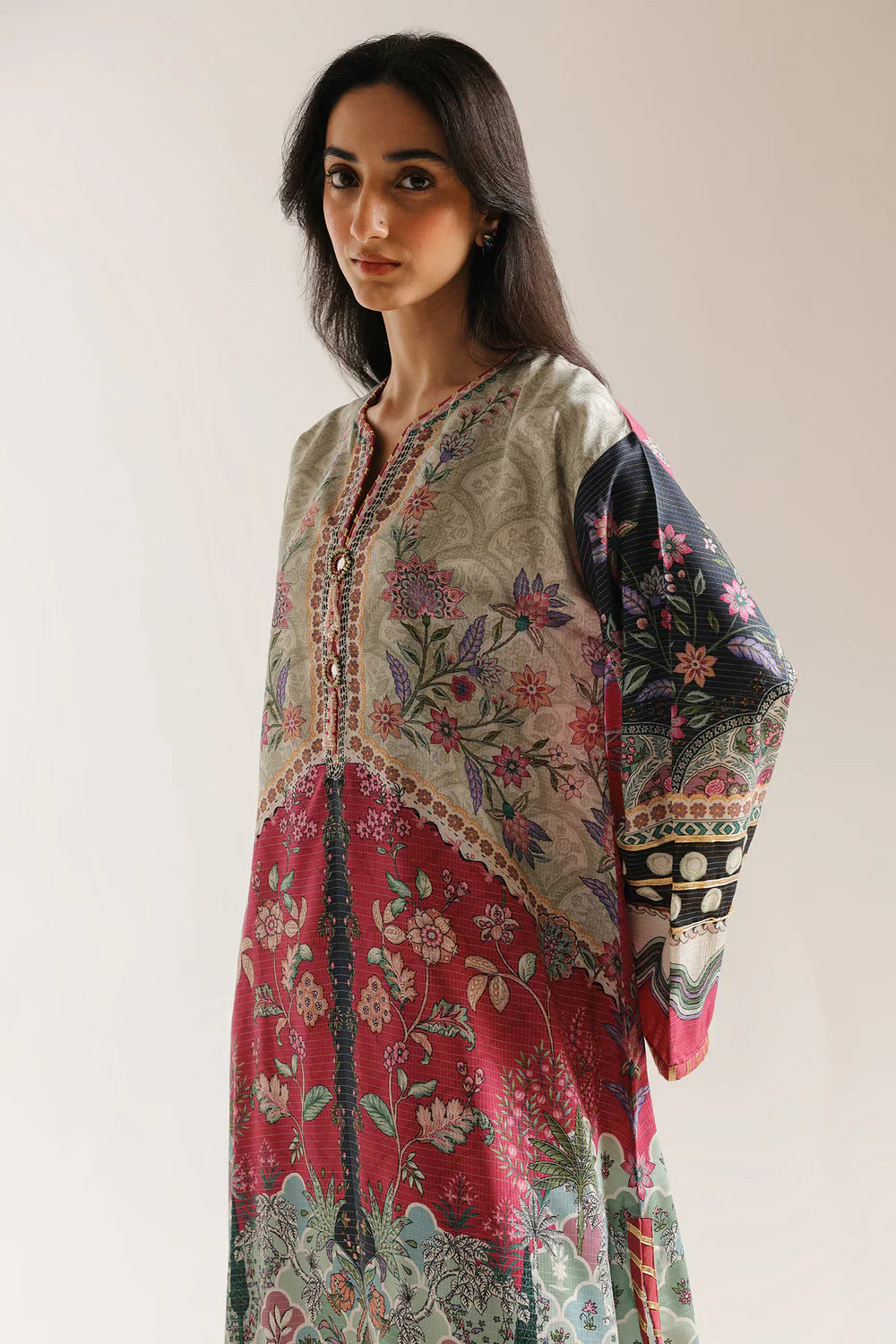 Floral Print 2-Piece Suit for Women – KC-0060