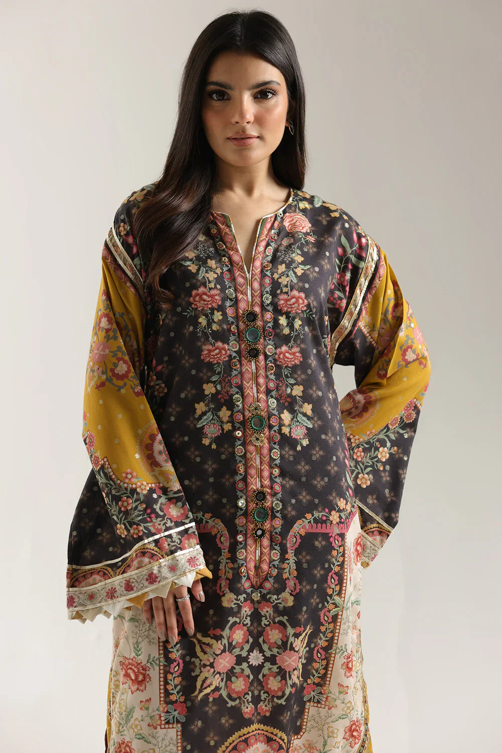 Floral Print 2-Piece Suit for Women – KC-0038