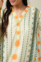 Floral Print 2-Piece Suit for Women – KC-0064