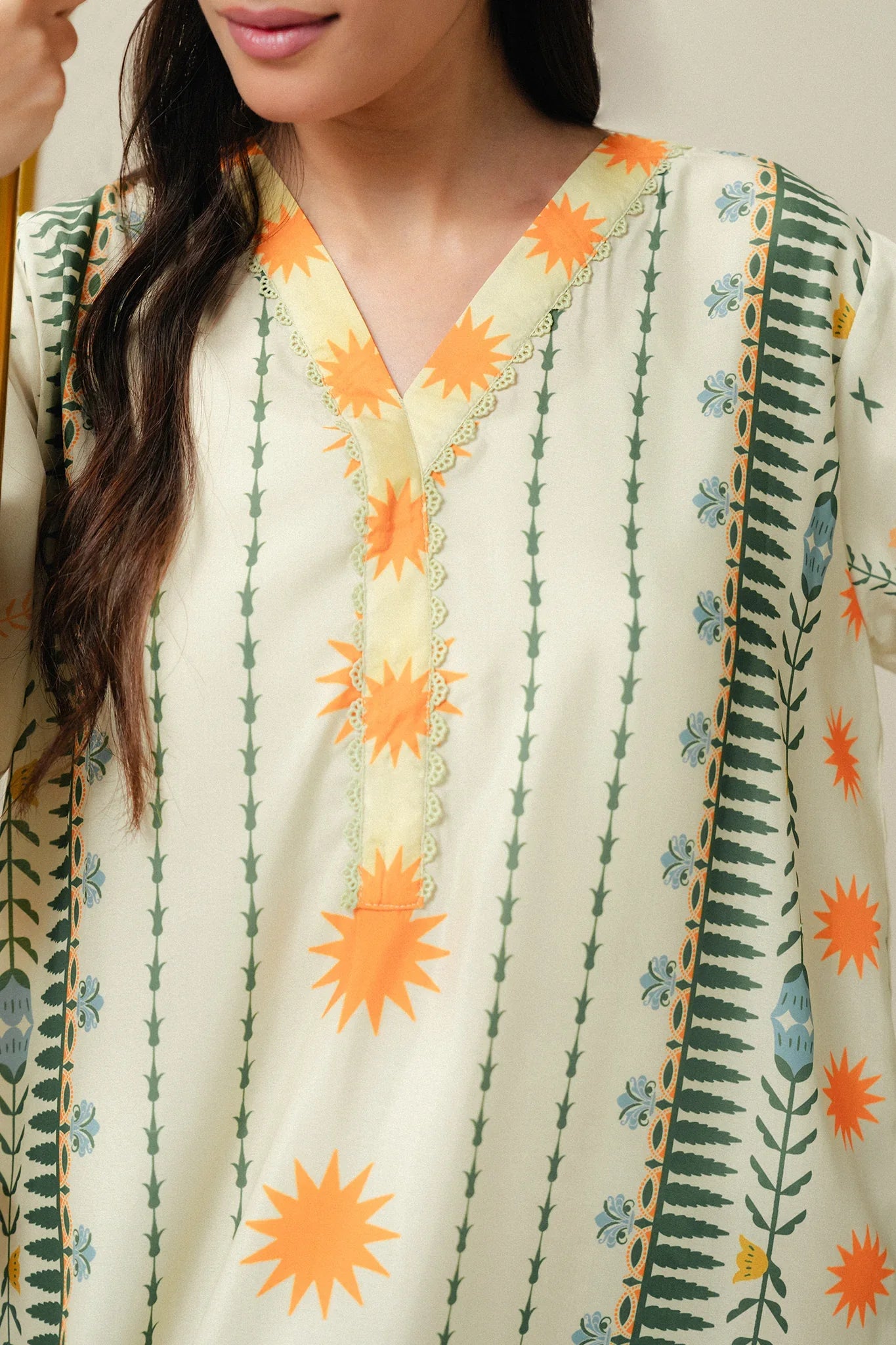 Floral Print 2-Piece Suit for Women – KC-0064