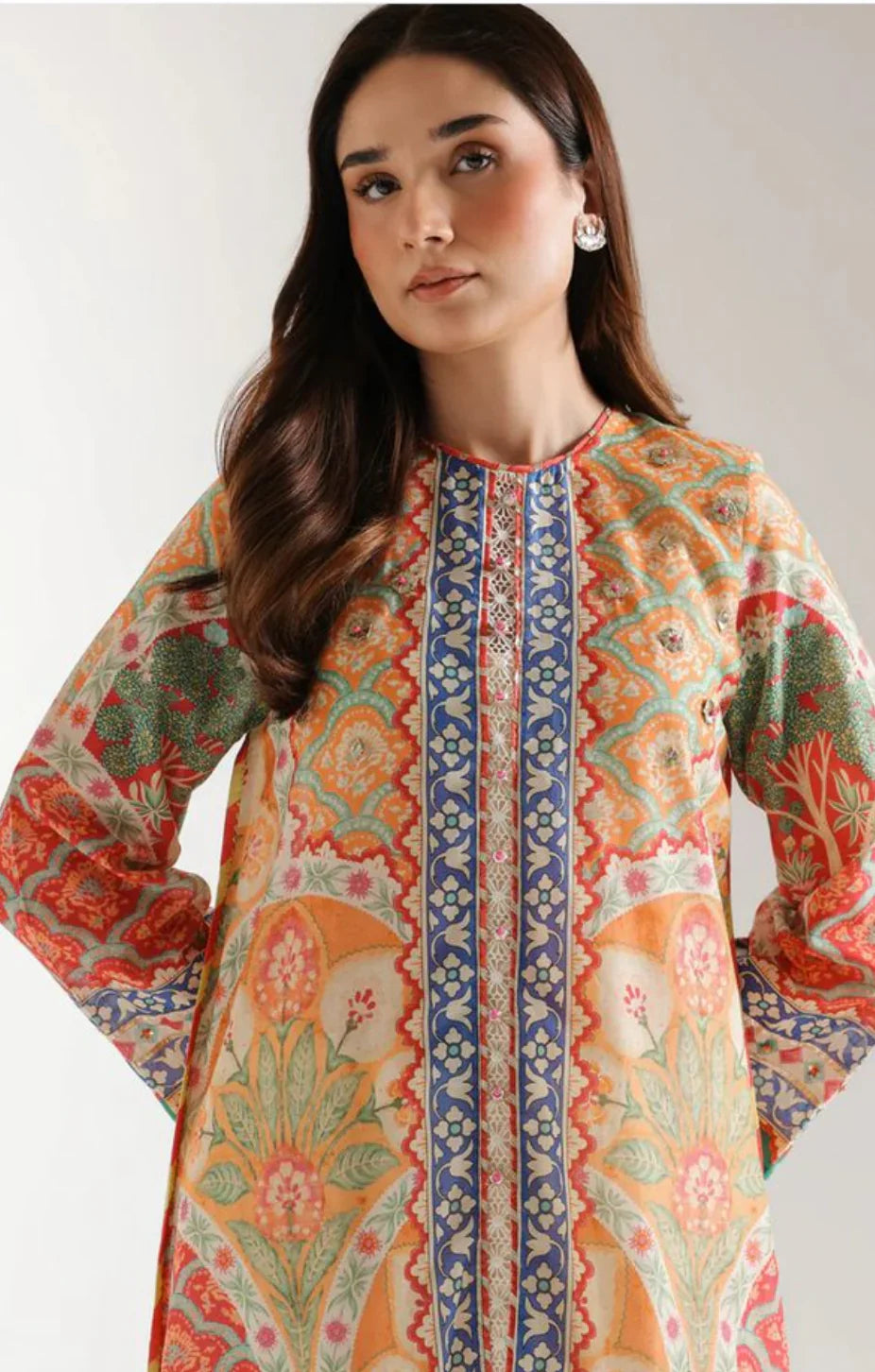 Floral Print 2-Piece Suit for Women – KC-0093