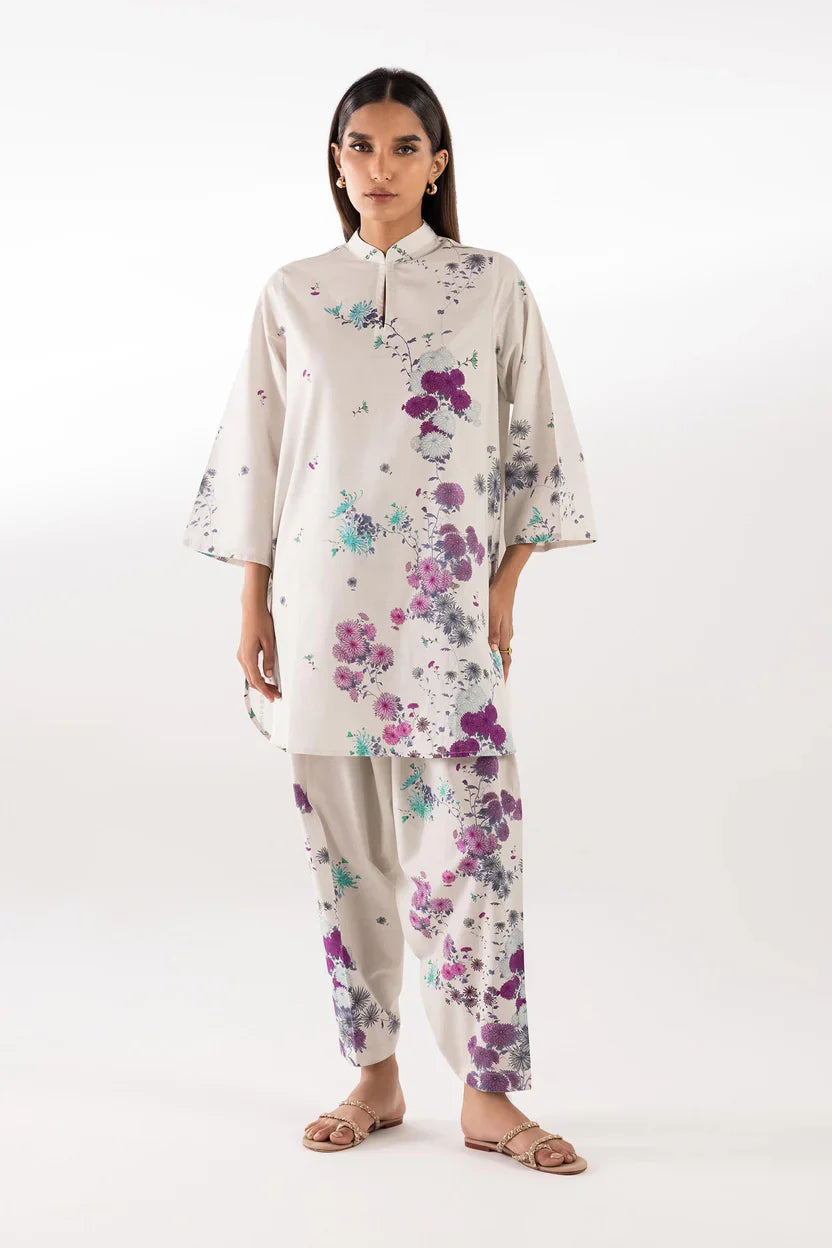 Floral Print 2-Piece Suit for Women – KC-00129