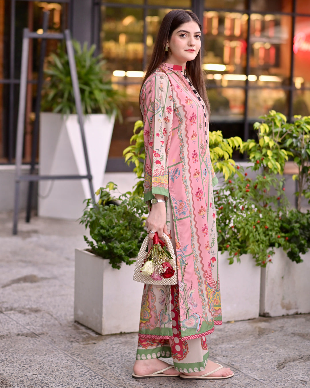 KC 0097 -  Long Shirt 2Pec