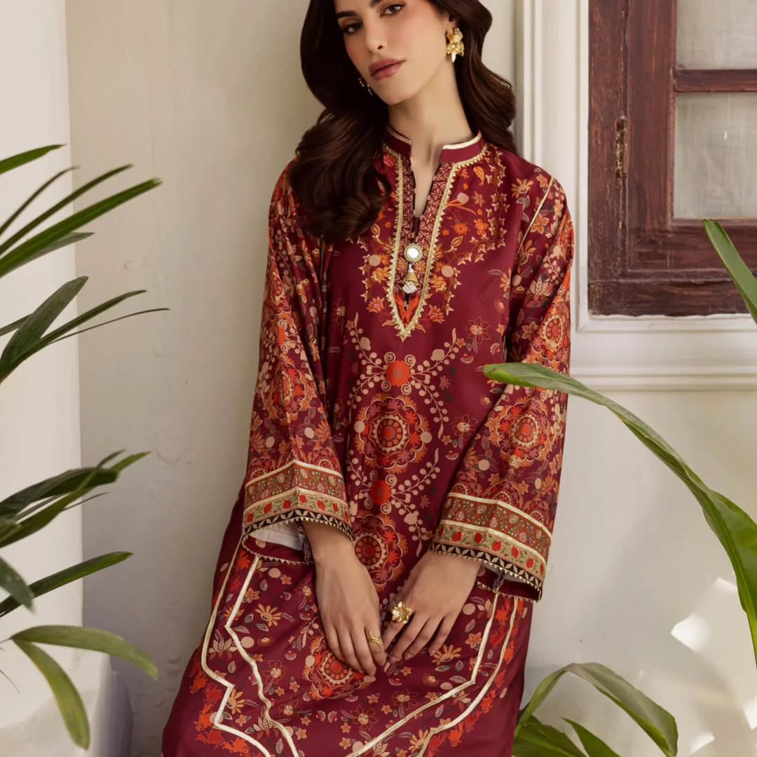 Floral Print 2-Piece Suit for Women – KC-0054