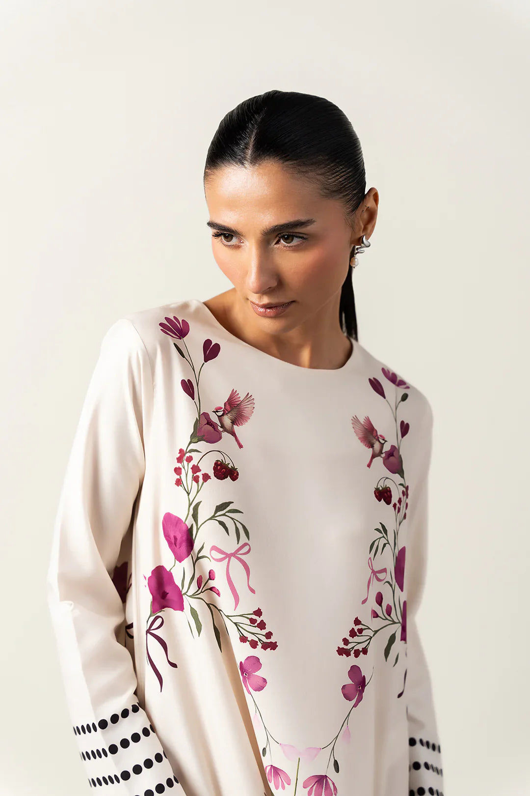 Floral Print 2-Piece Suit for Women – KC-0091