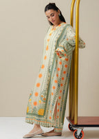 Floral Print Long Shirt Suit for Women – KC-009