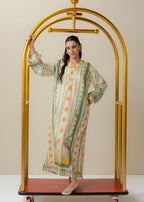 Floral Print Long Shirt Suit for Women – KC-009