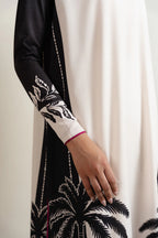 Floral Print Long Shirt Suit for Women – KC-008