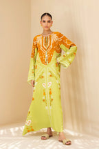 Geometric Print Long Shirt Suit for Women – KC-005
